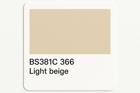 Create Colour Swatch Card BS381C 366 Light beige 