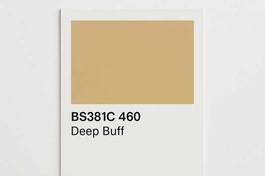 Create Colour Swatch Card BS381C 460 Deep Buff 