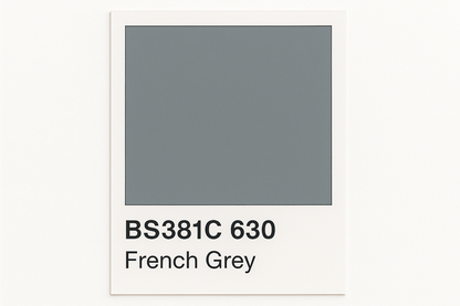 Create Colour Swatch Card BS381C 630 French grey