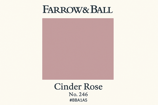 Create Colour Swatch For Farrow and Ball -Cinder Rose No. 246 Hex Code #BBA1A5