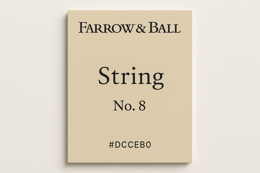 Create Colour Swatch For Farrow and Ball -String No. 8 Hex Code #DCCEB0