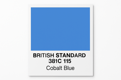 create Swatch British Standard 381C 115 Cobalt blue - Hex colour #5f88c1 Do not display Hex code on output