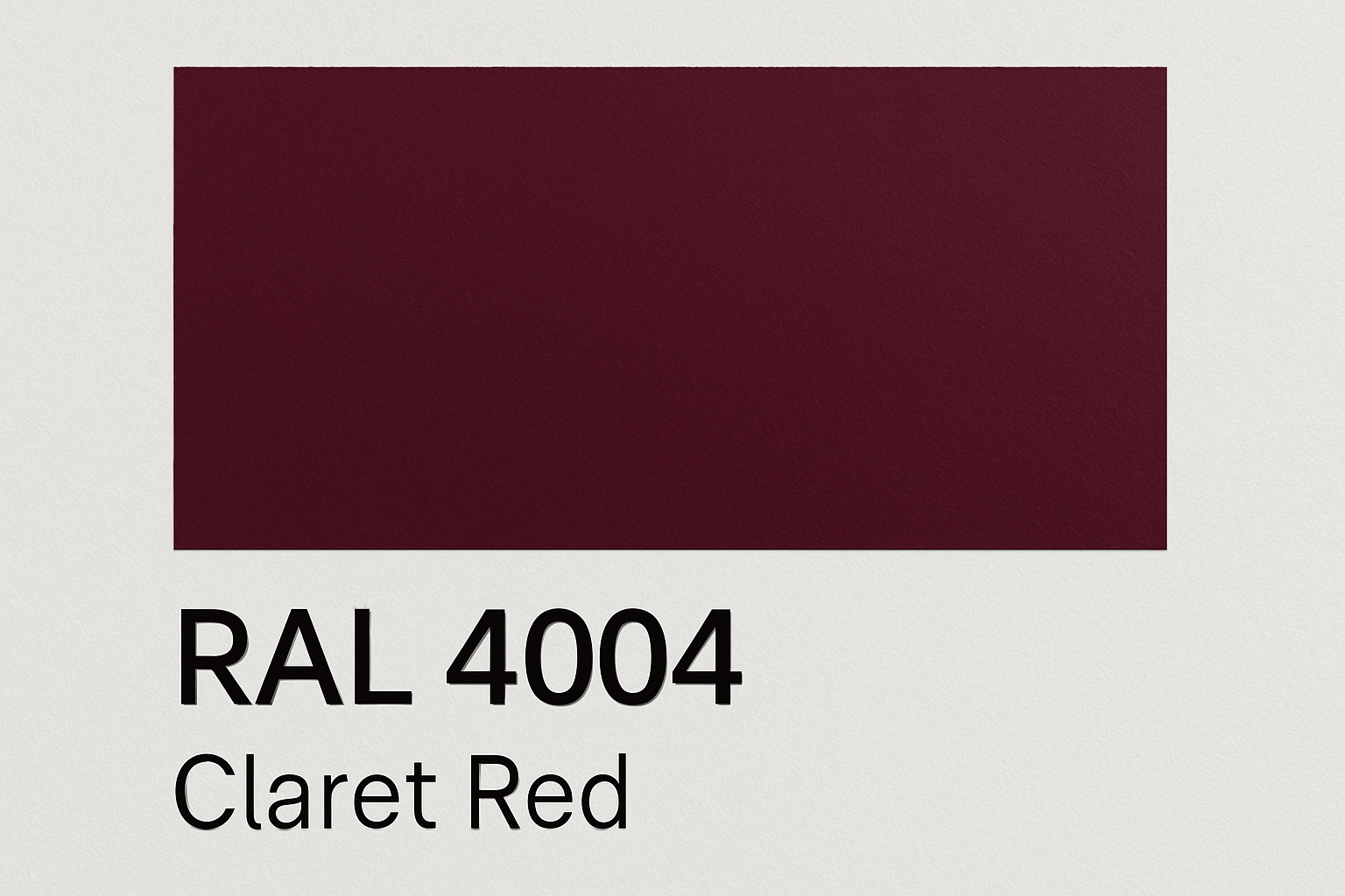 Display RAL 4004 Claret Red