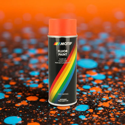 Fluorescent Red-Orange 400ml Motip