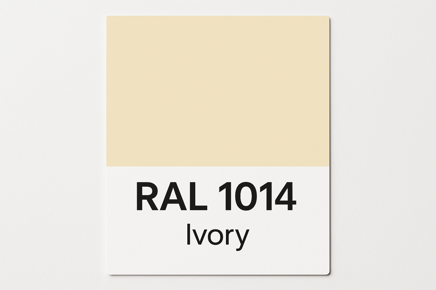 Show an example of RAL 1014