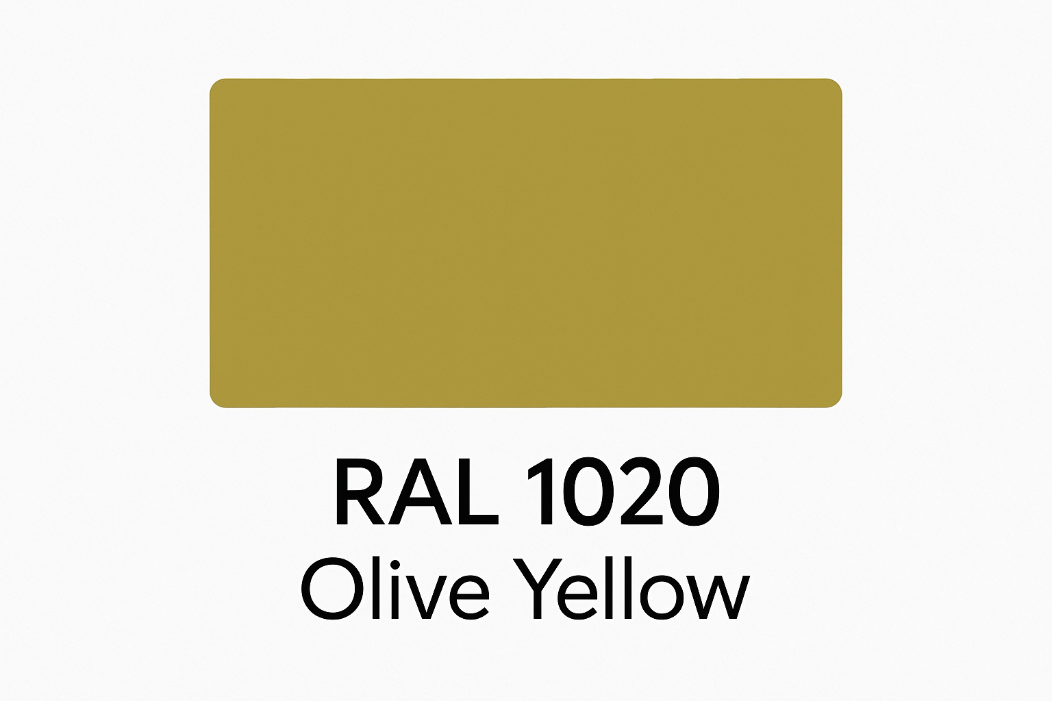 Show an example of RAL 1020