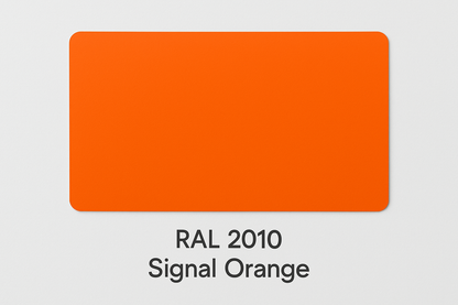 Show an example of RAL 2010 Signal Orange