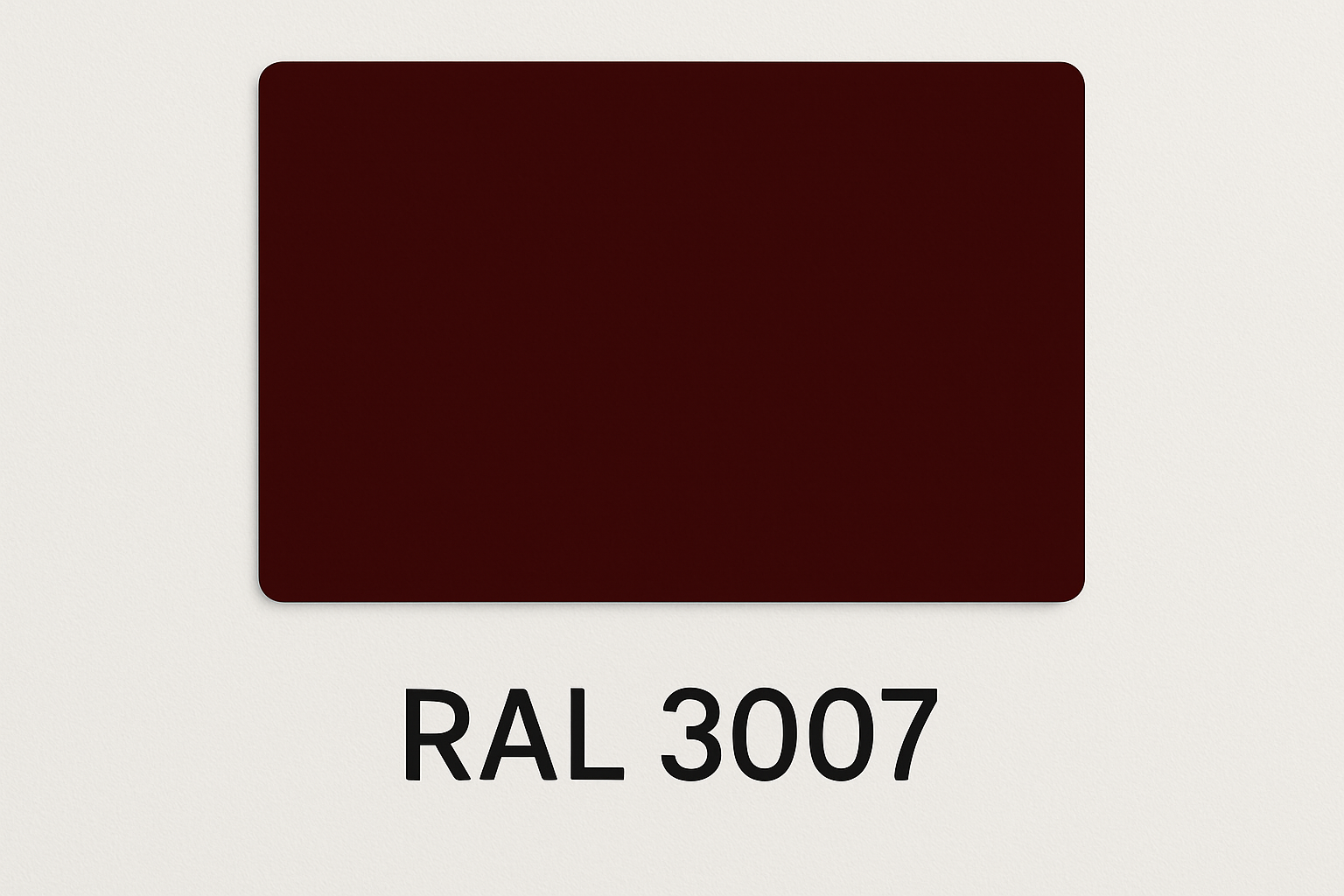 Show an example of RAL 3007 