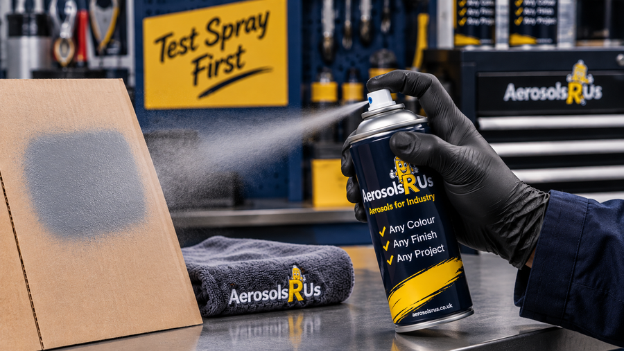 Aerosol troubleshooting step