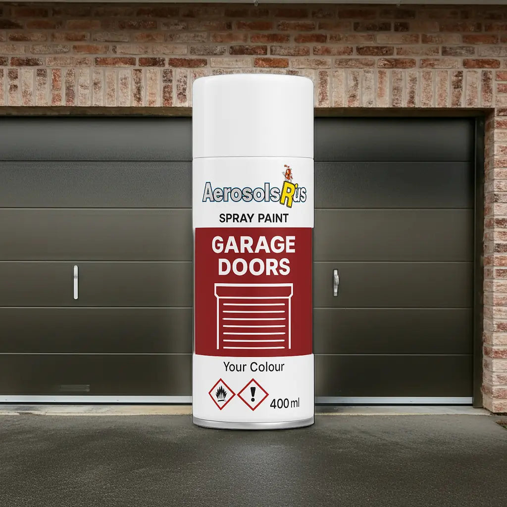 Garage Door Spray Paint 400ml - Available in any Colour Aerosols "R" Us